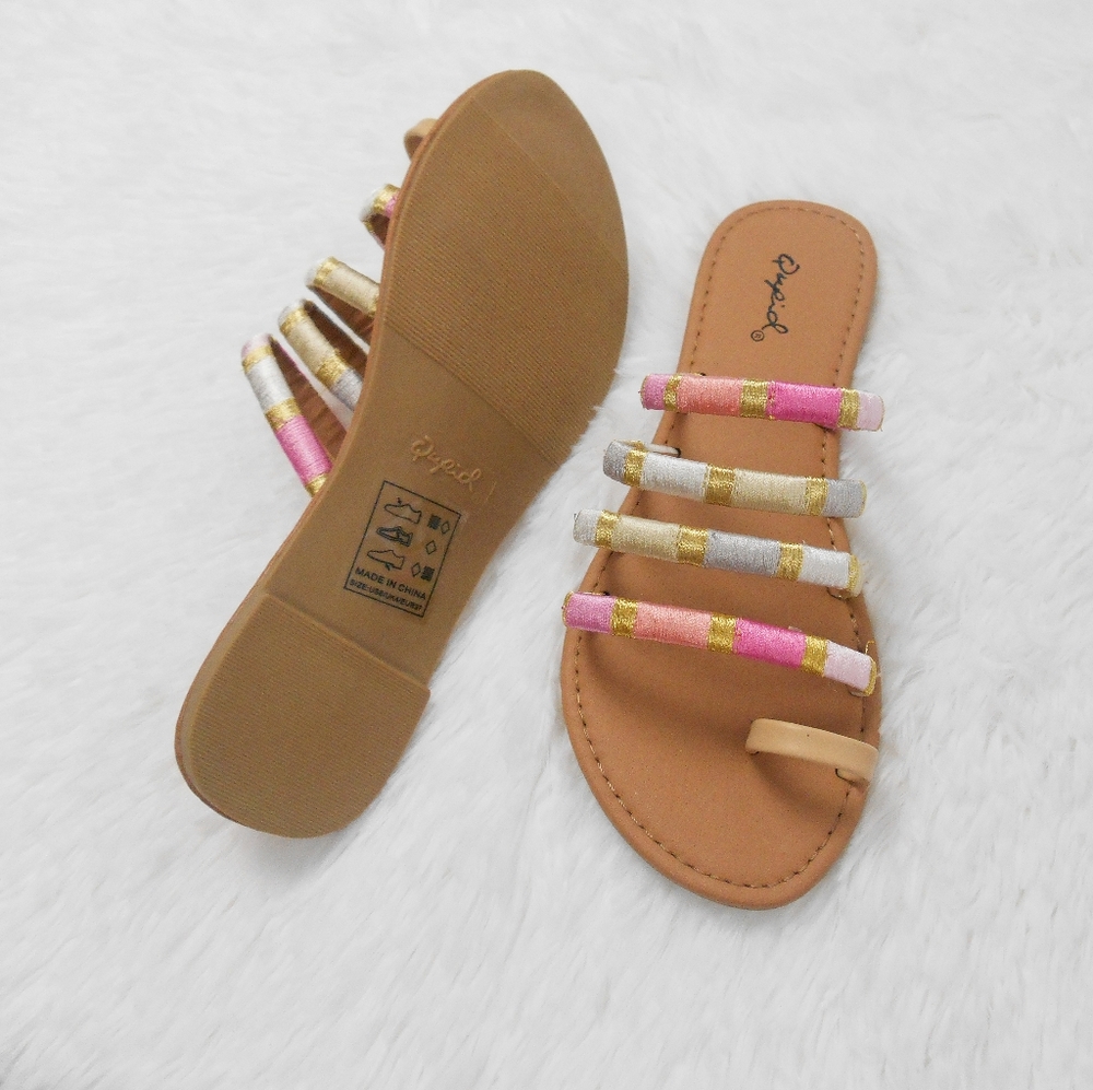 New Colorful Woven Sandal - Picture 5 of 8